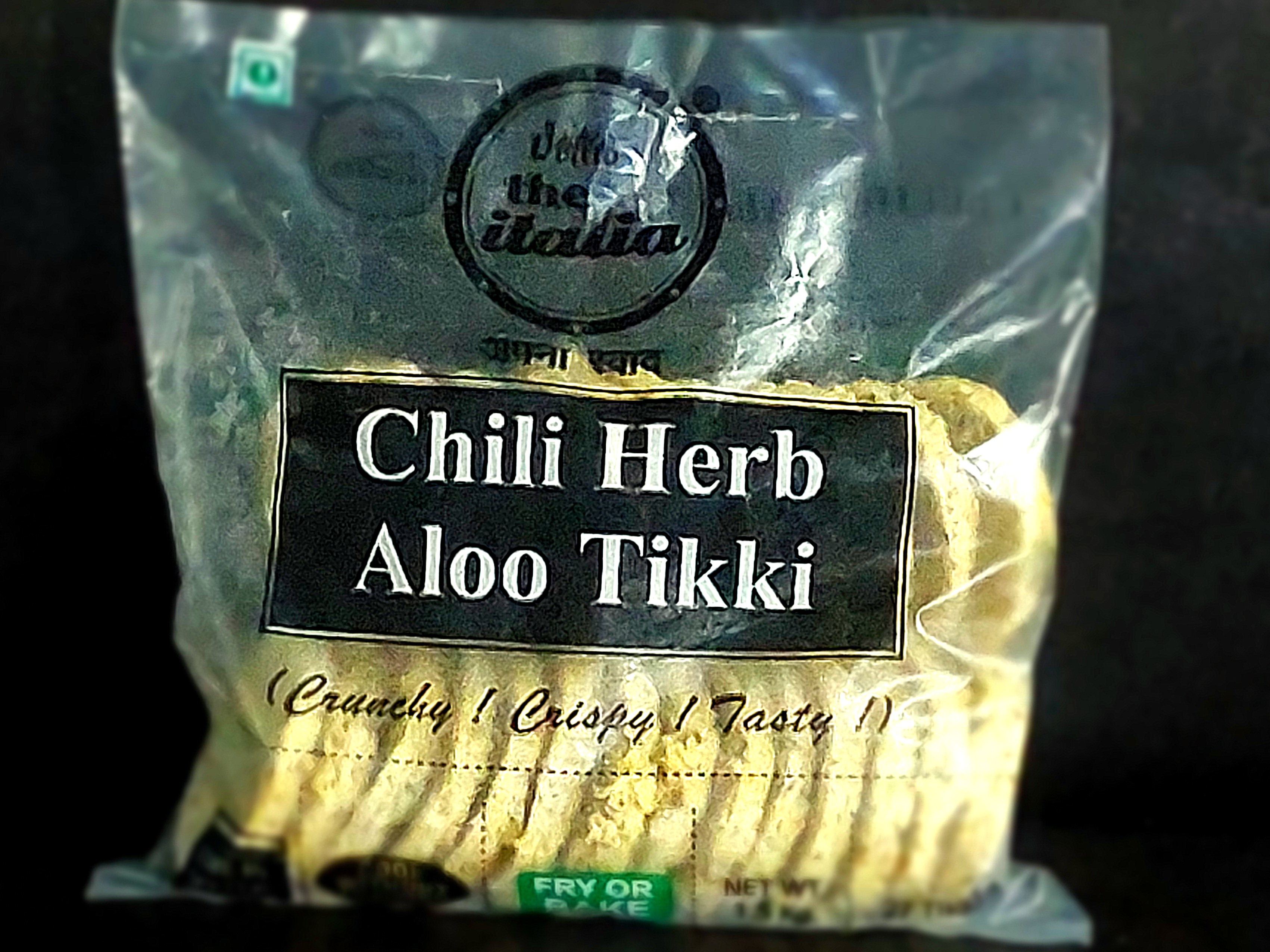 Chili Herb Aloo Tikki